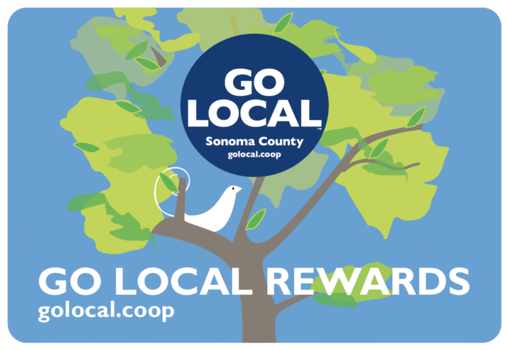 GO LOCAL rewards card