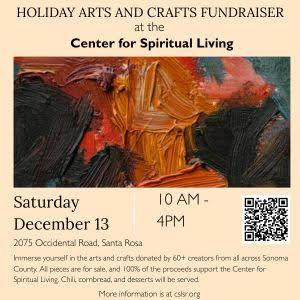 Holiday Arts & Crafts Fundraiser at the Center for Spiritual Living